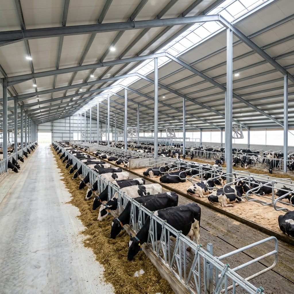 Cow barn